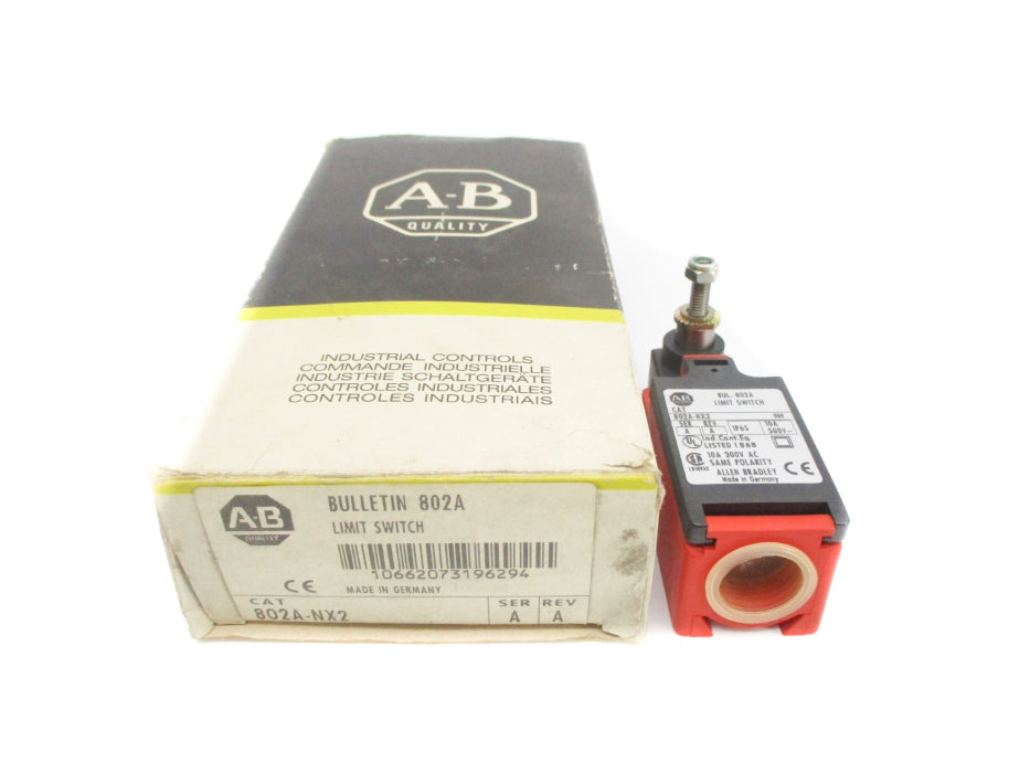 INDUSTRIAL SPARE PART 802A-NX2 SER. A (BK/YL) NSMP
