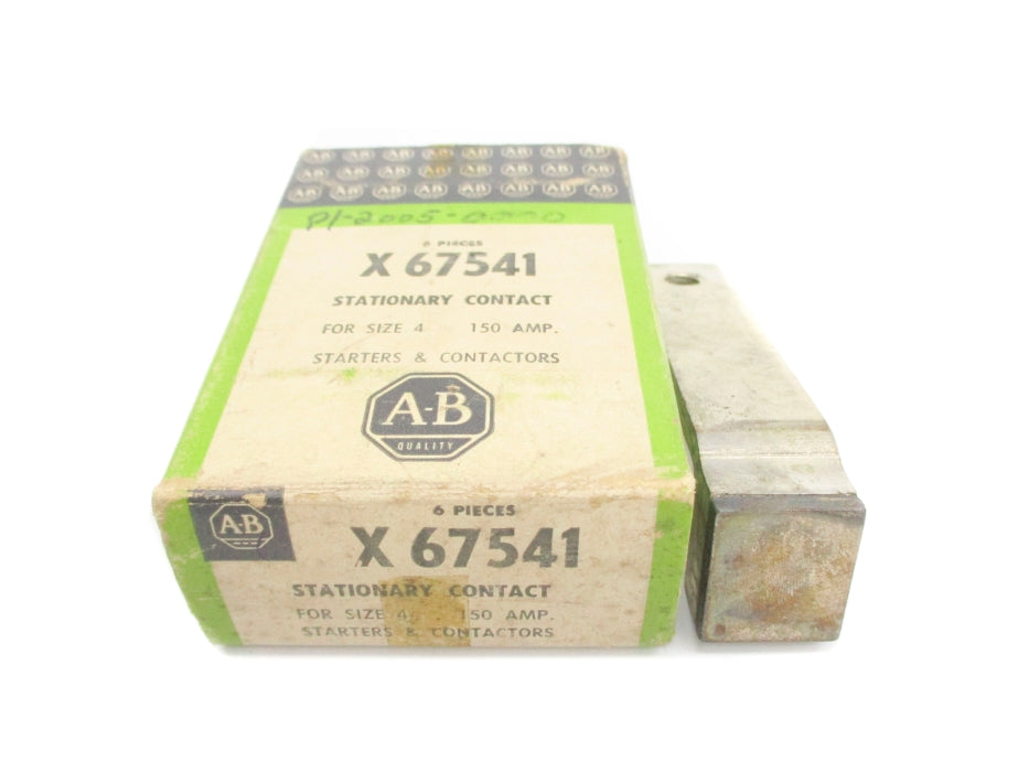 INDUSTRIAL SPARE PART X67541 (PKG OF 6) (BK/GR) NSMP