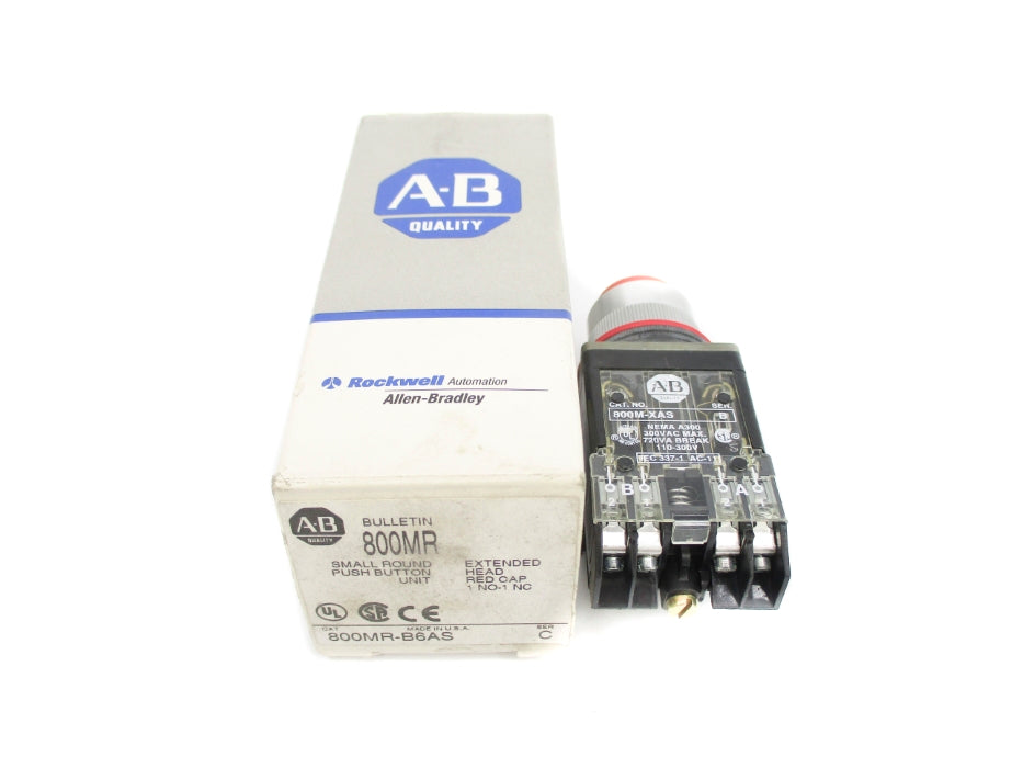ALLEN BRADLEY 800MR-B6AS SER. C (GY/BL) NSMP