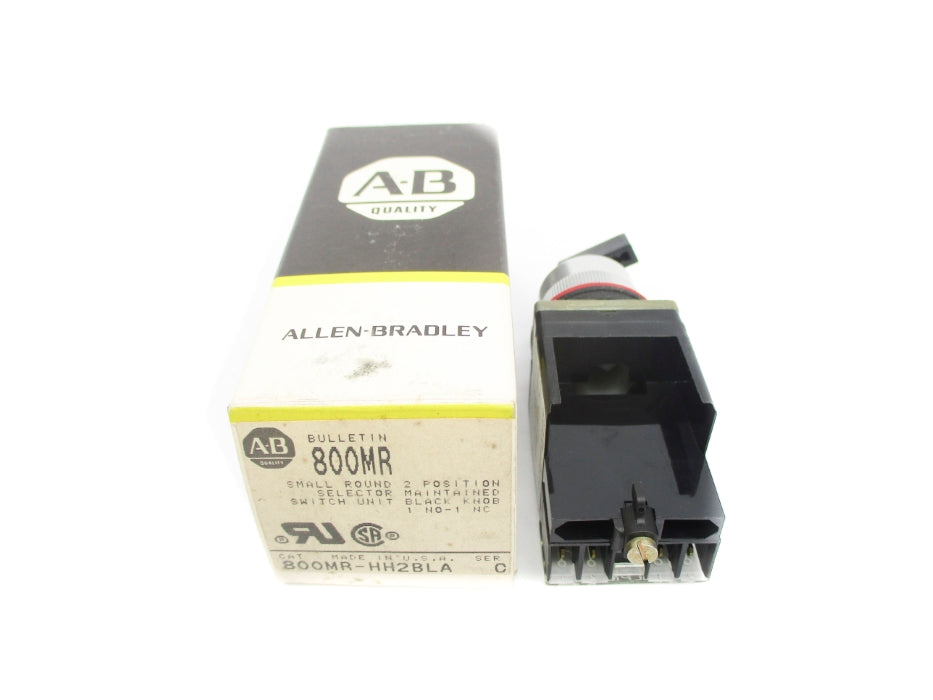 ALLEN BRADLEY 800MR-HH2BLA SER. C (BK/YL) NSMP