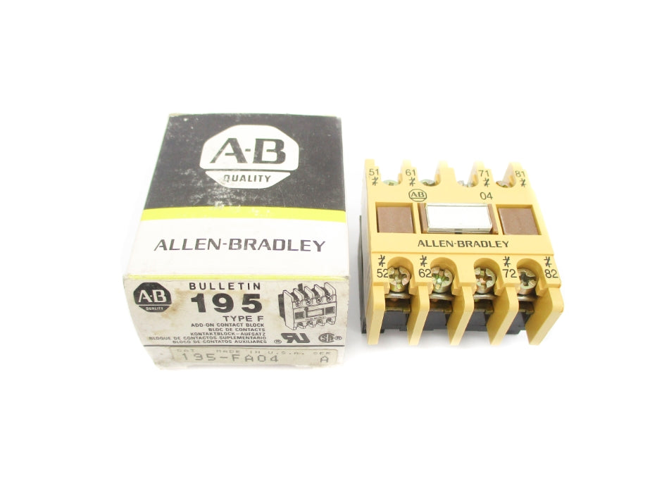 INDUSTRIAL SPARE PART 195-FA04 SER. A 600V 1.2A (BK/YL) NSMP