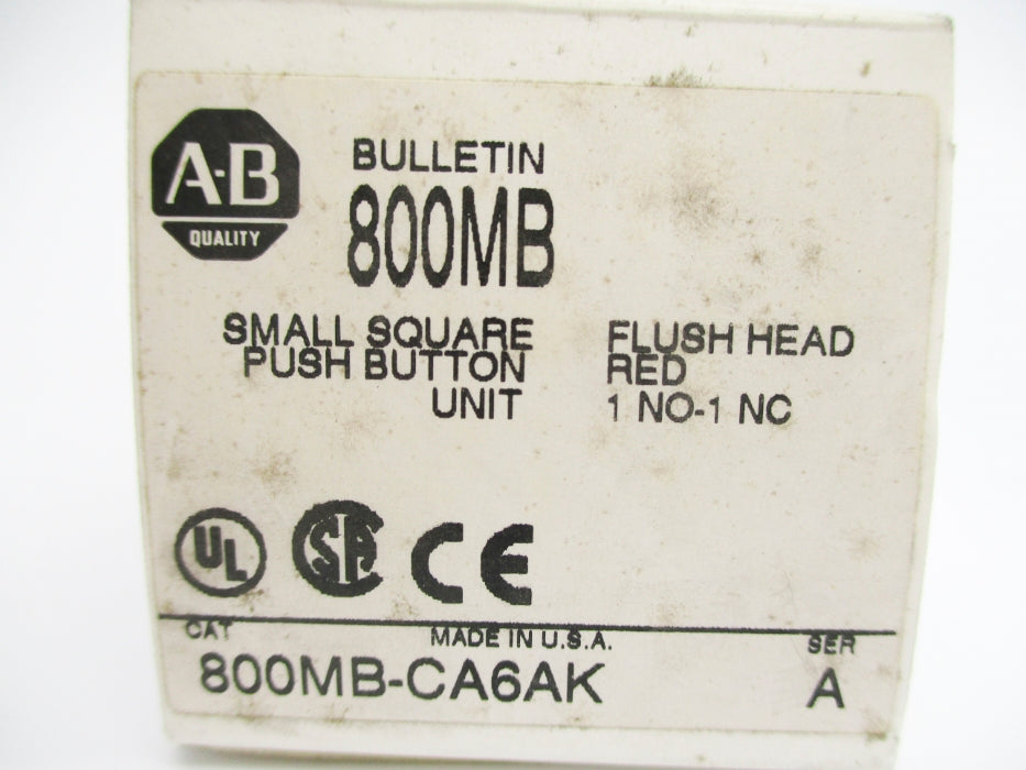 INDUSTRIAL SPARE PART 800MB-CA6AK SER. A (WH) NSMP