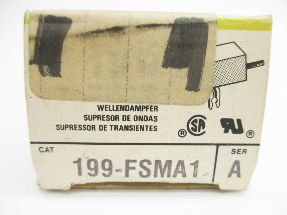 INDUSTRIAL SPARE PART 199-FSMA1 SER. A 110-120V (BK/YL) NSMP