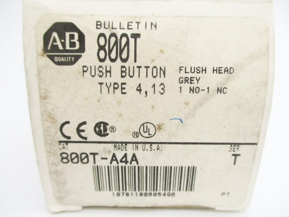 INDUSTRIAL SPARE PART 800T-A4A SER. T (WH) NSMP
