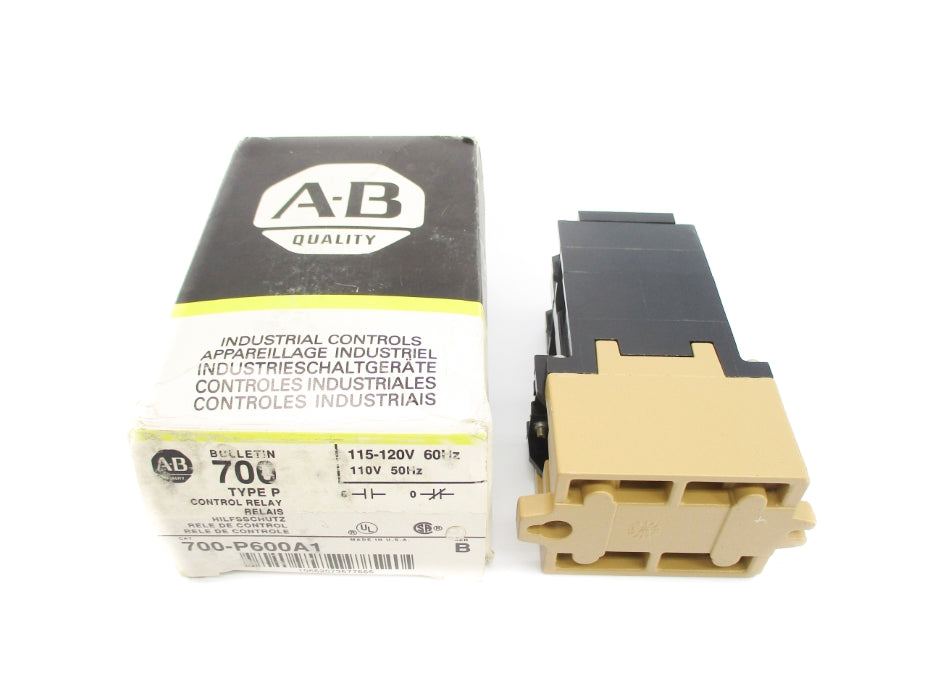 ALLEN BRADLEY 700-P600A1 SER. B 115-120V (BK/YL) NSMP
