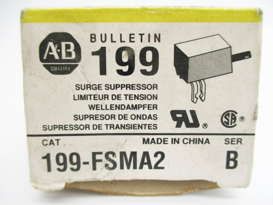 INDUSTRIAL SPARE PART 199-FSMA2 SER. B (BK/YL) NSMP