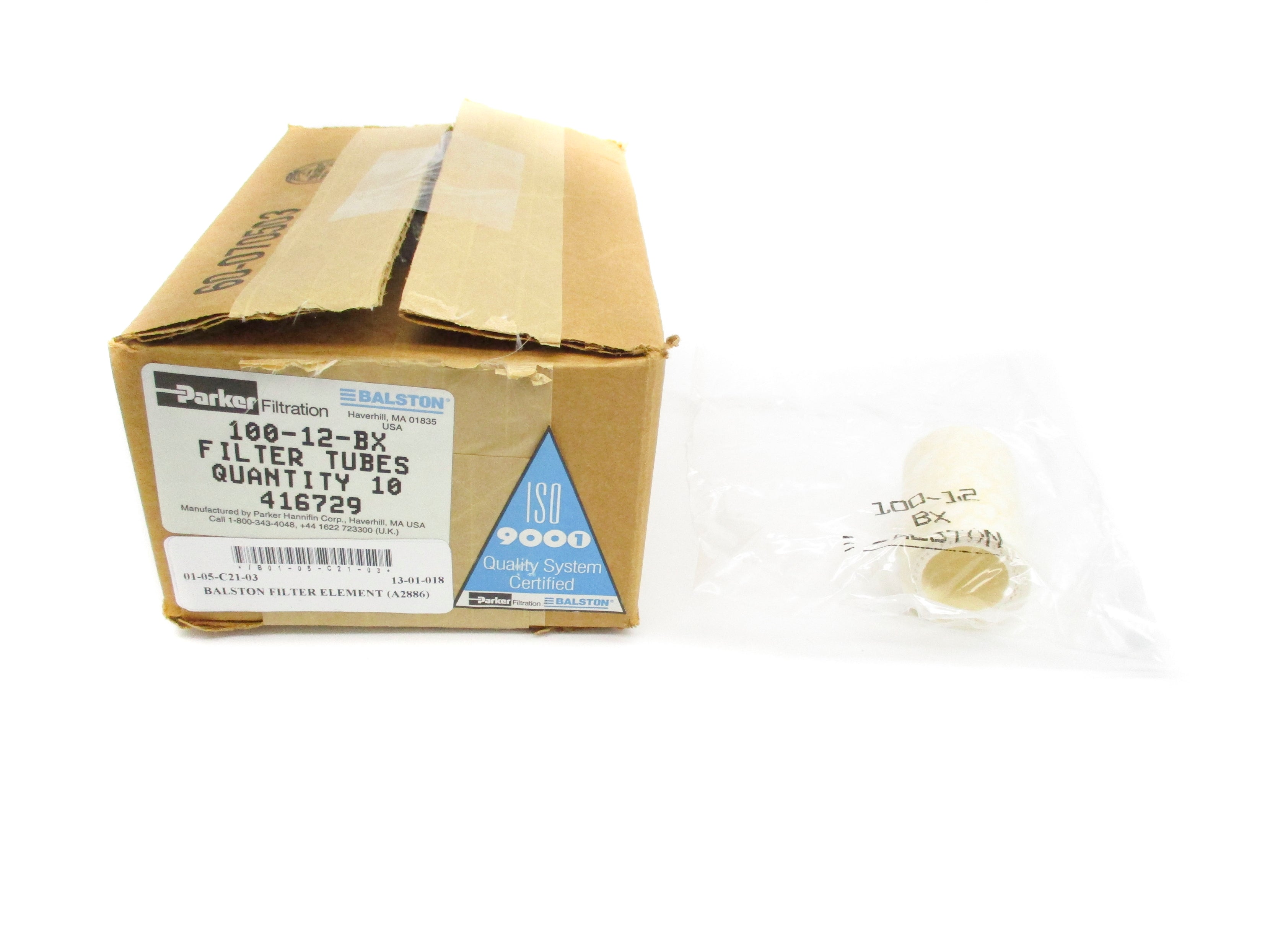 BALSTON PARKER 100-12-BX (PKG OF 10) NSMP