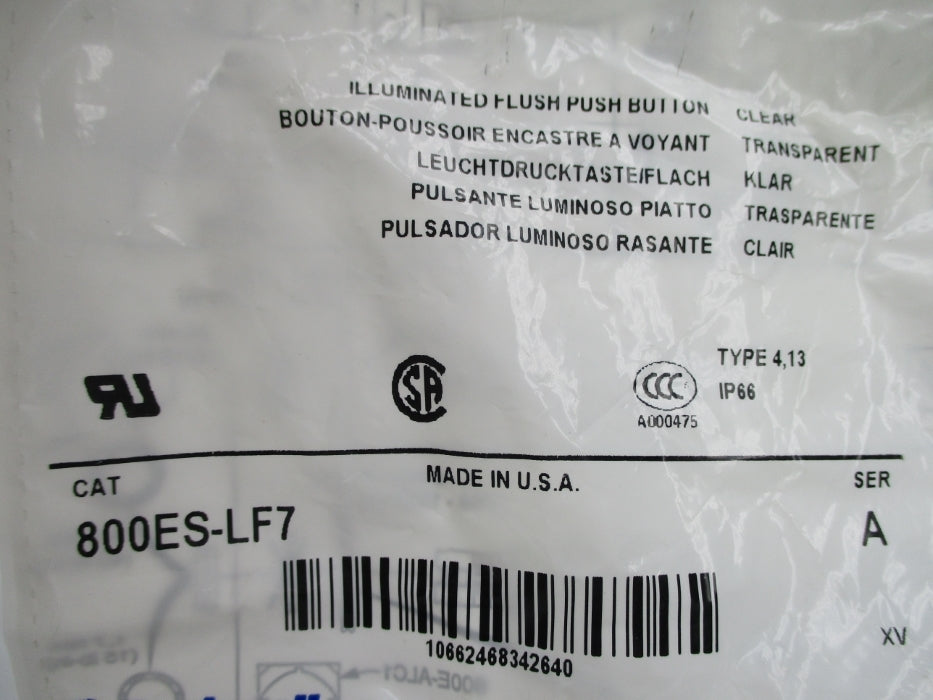 INDUSTRIAL SPARE PART 800ES-LF7 SER. A NSMP