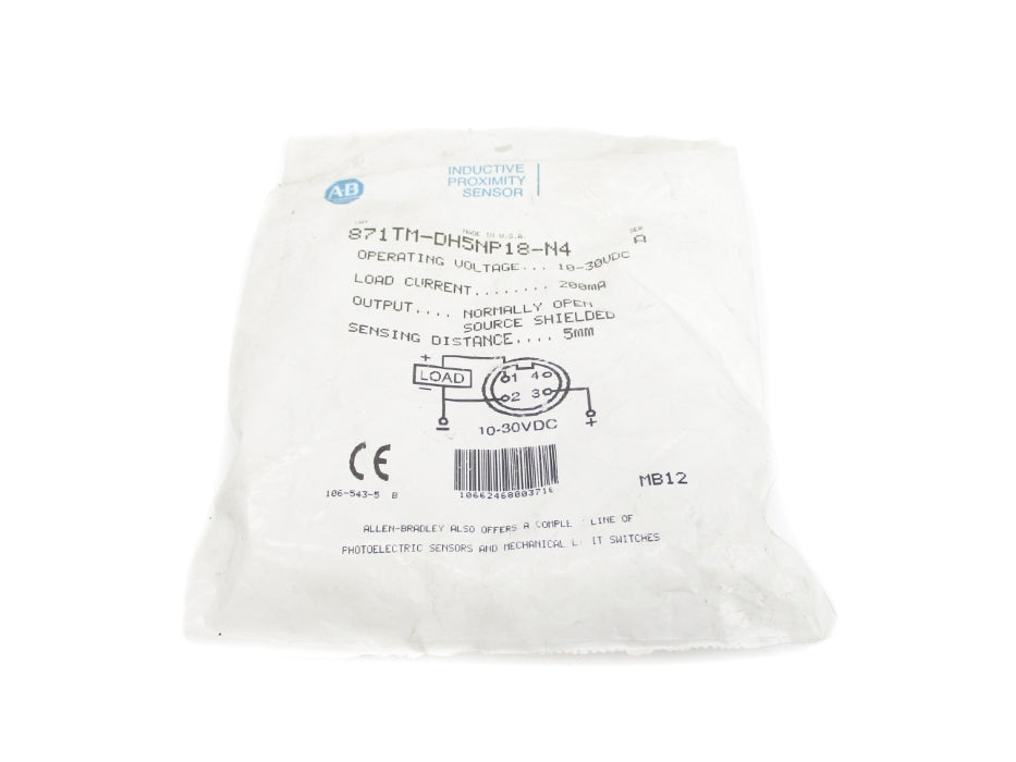 ALLEN BRADLEY 871TM-DH5NP18-N4 SER. A NSMP