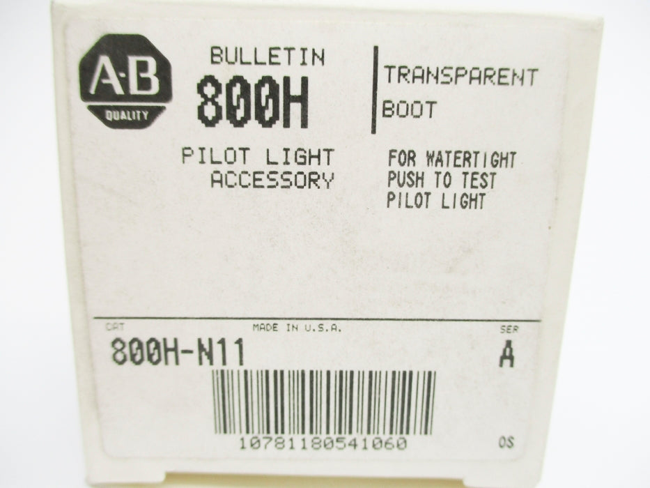 ALLEN BRADLEY 800H-N11 SER. A (GY/BL) NSMP
