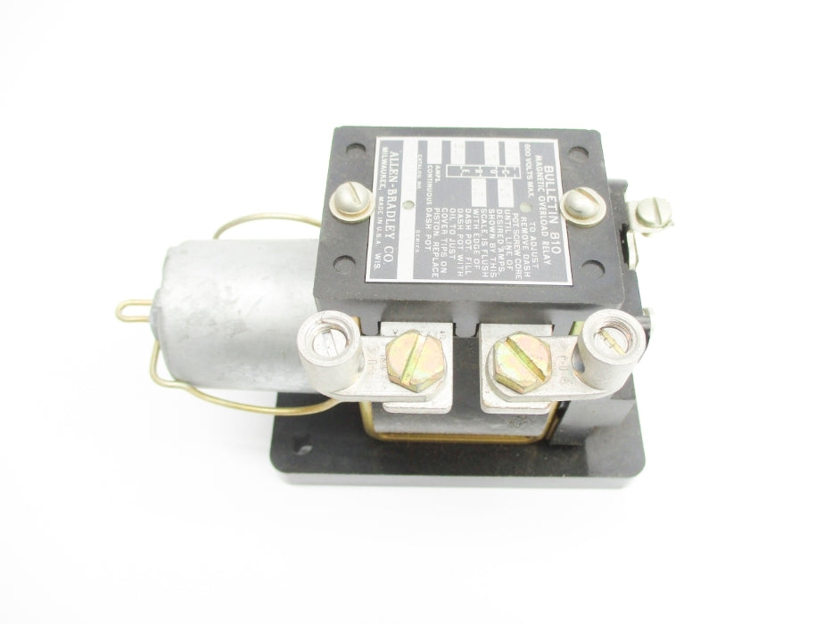 ALLEN BRADLEY 810-A04A SER. A 6A 600V (BR/YL) NSMP