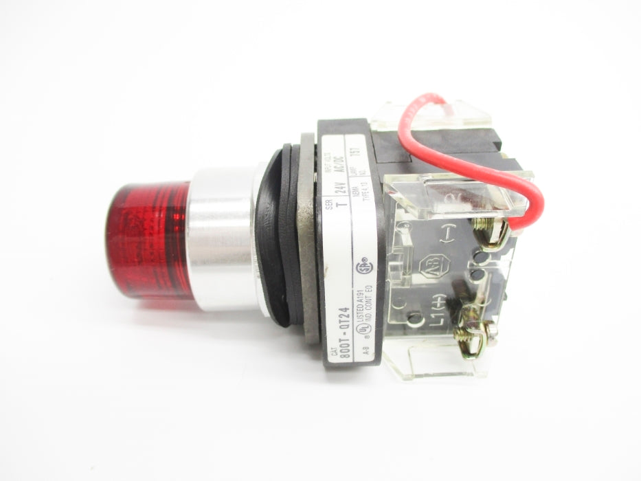 ALLEN BRADLEY 800T-QT24R SER. T (GY/BL) NSMP
