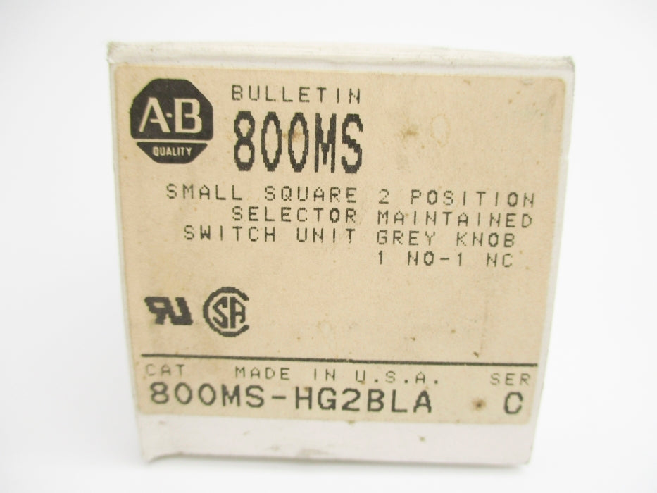 INDUSTRIAL SPARE PART 800MS-HG2BLA SER. C (GY/BL) NSMP