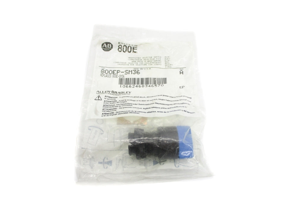 ALLEN BRADLEY 800EP-SM36 SER. A NSMP