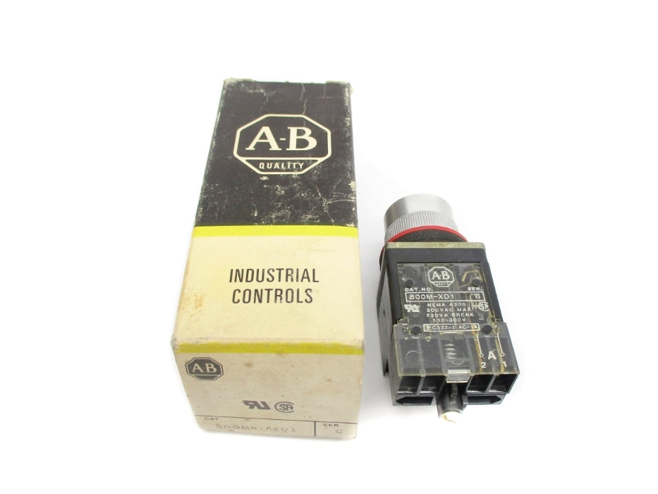 ALLEN BRADLEY 800MR-A6D1 SER. C (BK/YL) NSMP