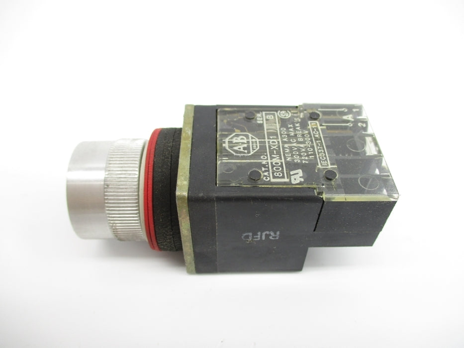 ALLEN BRADLEY 800MR-A6D1 SER. C (BK/YL) NSMP