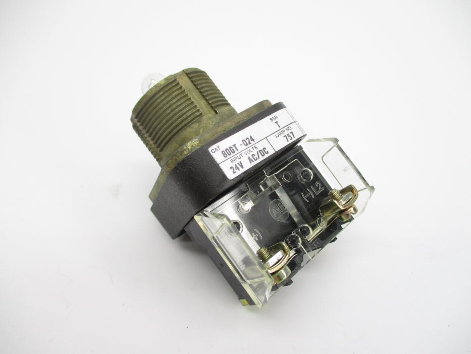 ALLEN BRADLEY 800T-Q24 SER. T 24V (WH) NSMP