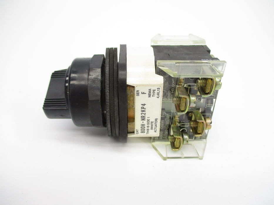 ALLEN BRADLEY 800H-NR2KP4PPXX SER. F (BK/YL) NSMP