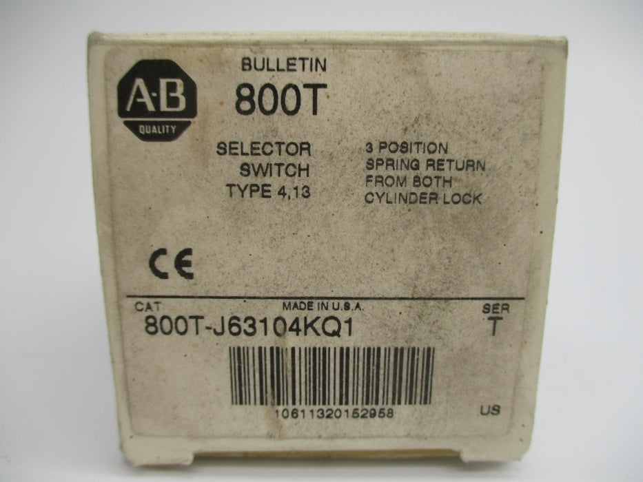 INDUSTRIAL SPARE PART 800T-J63104KQ1 SER. T (GY/BL) NSMP