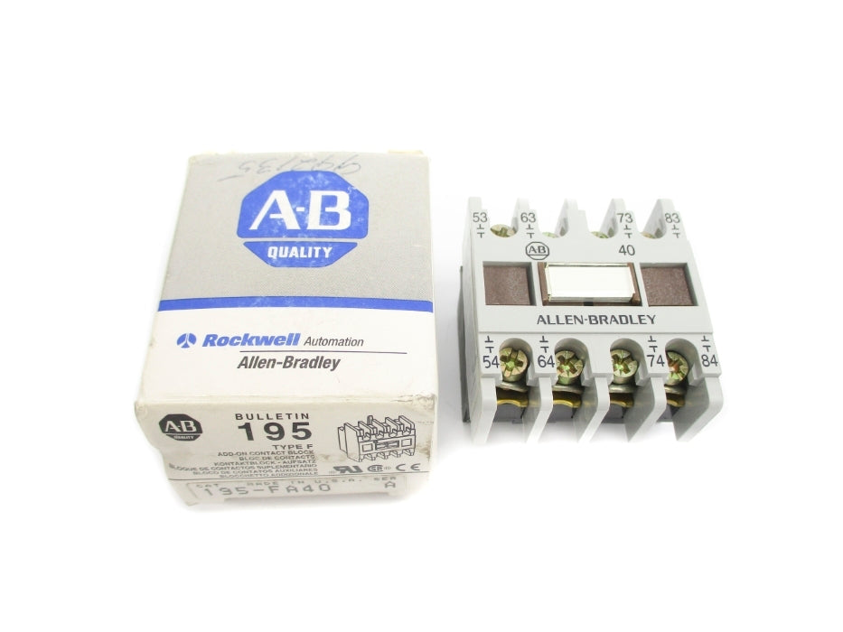 INDUSTRIAL SPARE PART 195-FA40 SER. A 600VAC 1.2A (GY/BL) NSMP