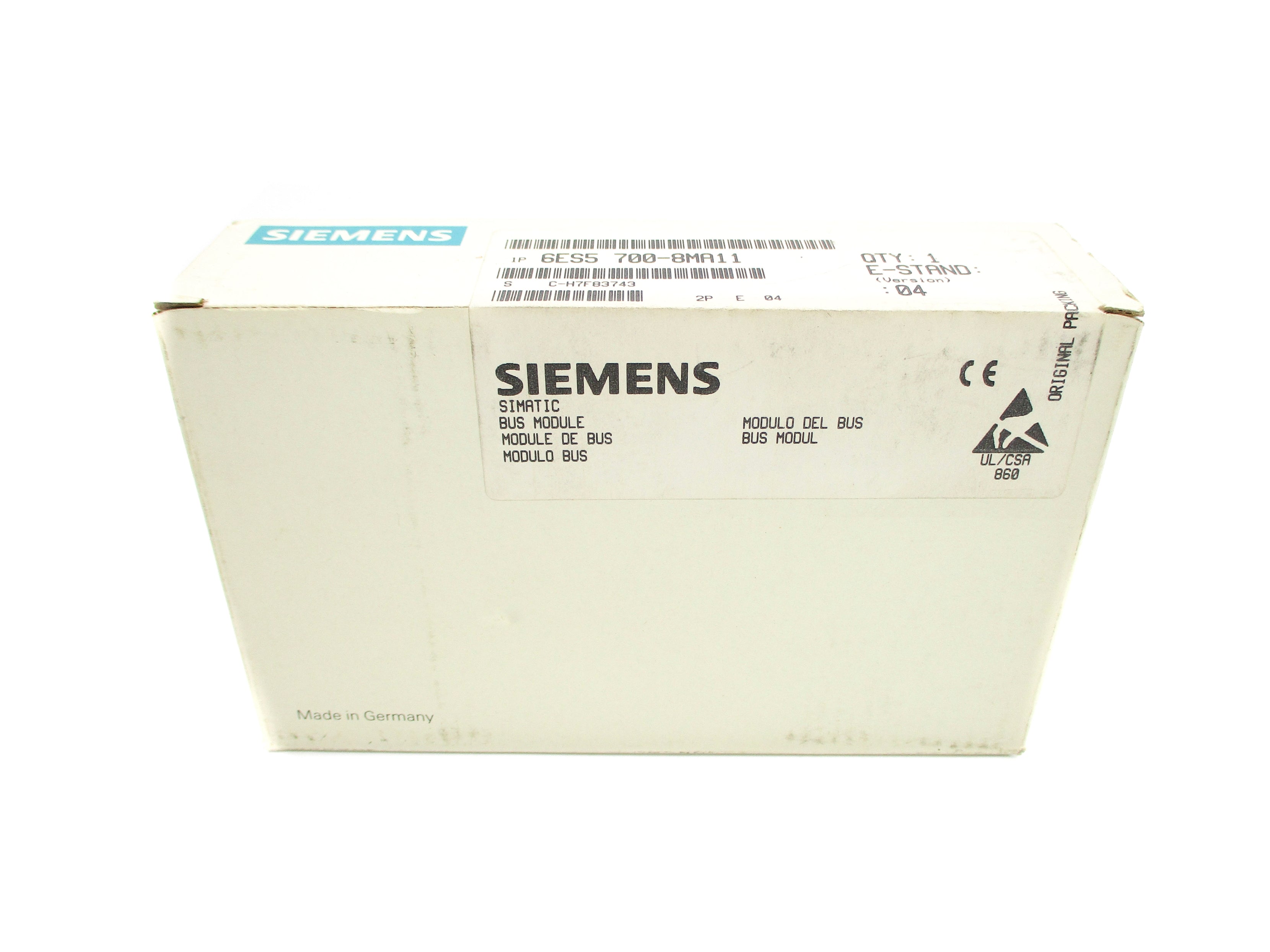 SIEMENS 6ES5700-8MA11 NSFS