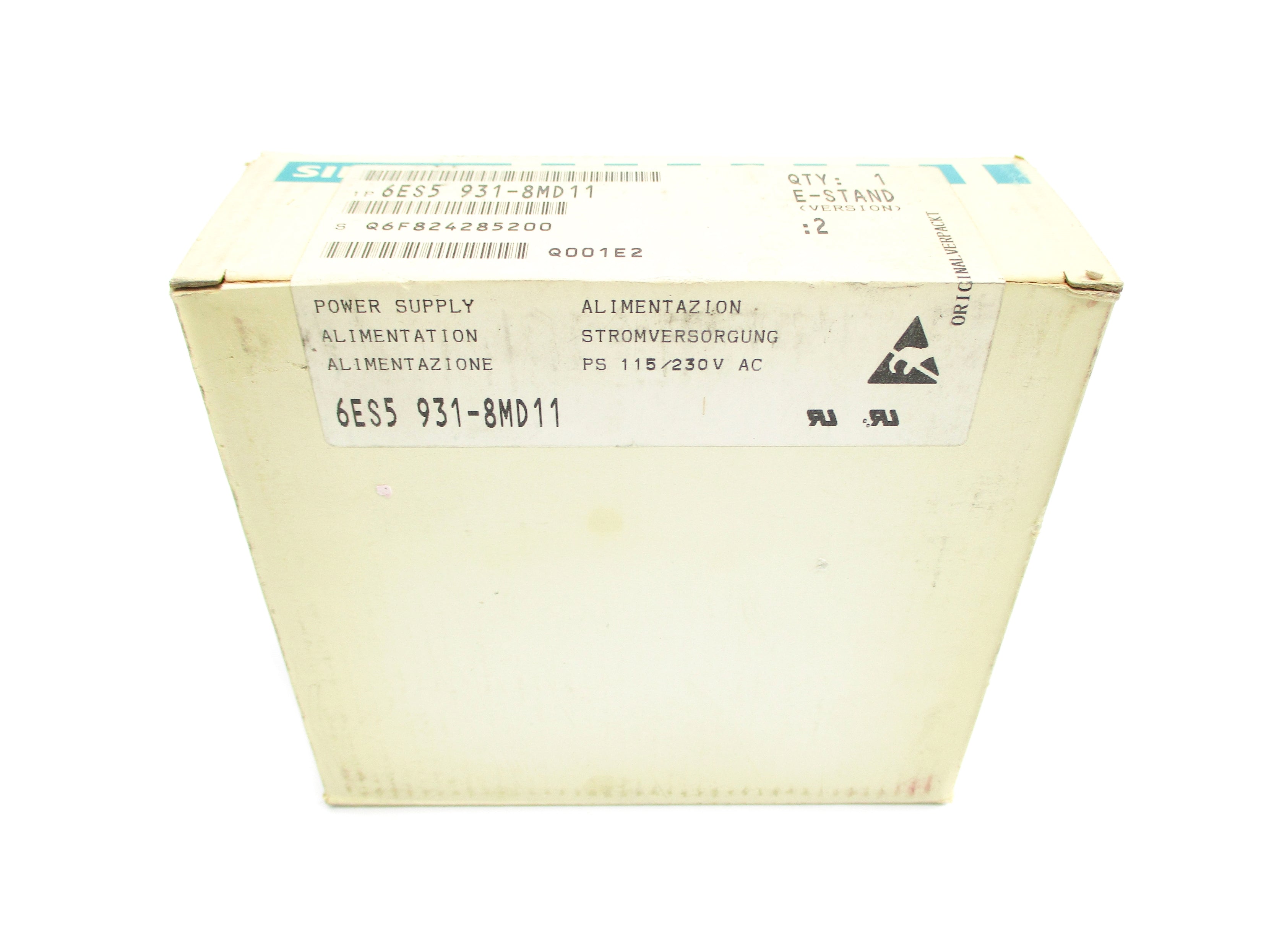 SIEMENS 6ES5931-8MD11 NSFS