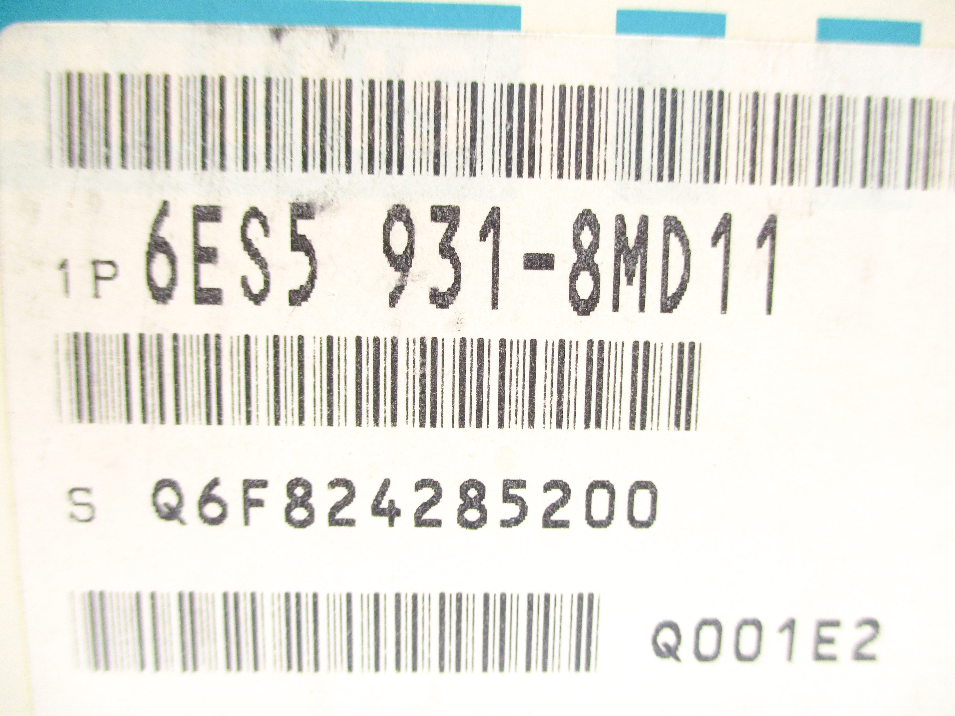SIEMENS 6ES5931-8MD11 NSFS