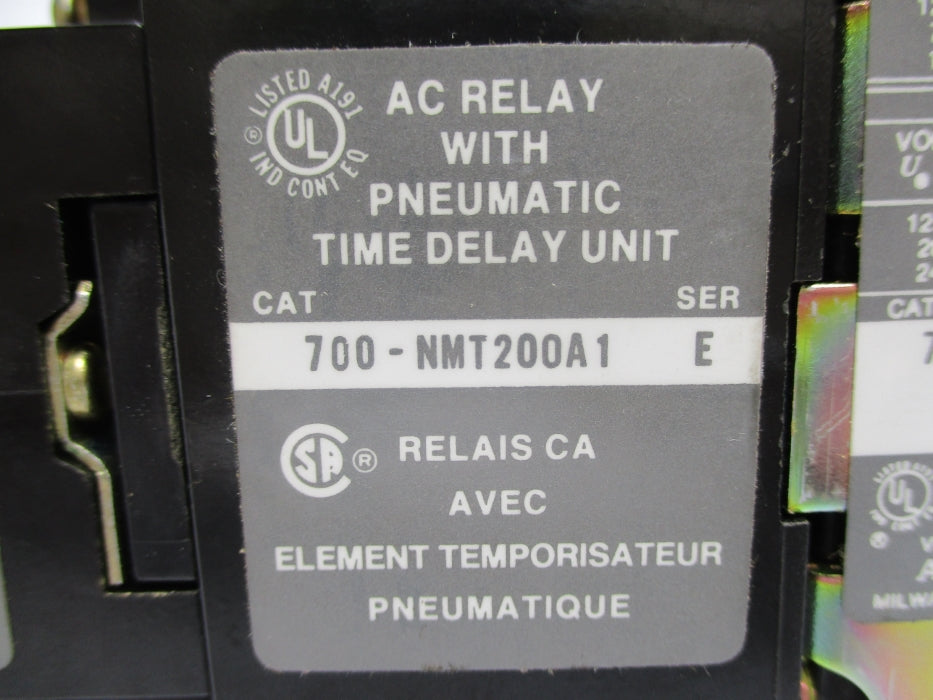 INDUSTRIAL SPARE PART 700-NMT200A1 SER. E 110/120V NSNP