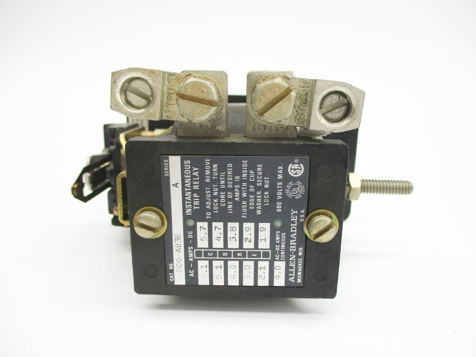 INDUSTRIAL SPARE PART 809-A03E SER. A 4A (BR/YL) NSMP