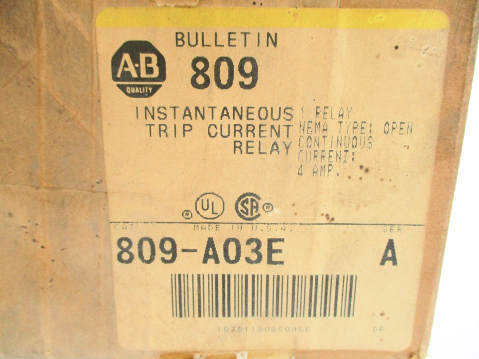 INDUSTRIAL SPARE PART 809-A03E SER. A 4A (BR/YL) NSMP