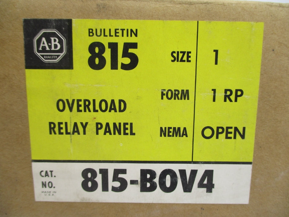 INDUSTRIAL SPARE PART 815-BOV4 (BR/YL) NSMP