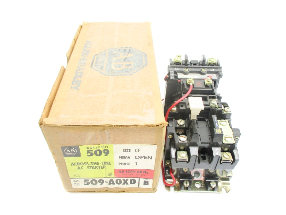 INDUSTRIAL SPARE PART 509-AOXD SER. B 110/115-120V 18A (BR/YL) NSMP