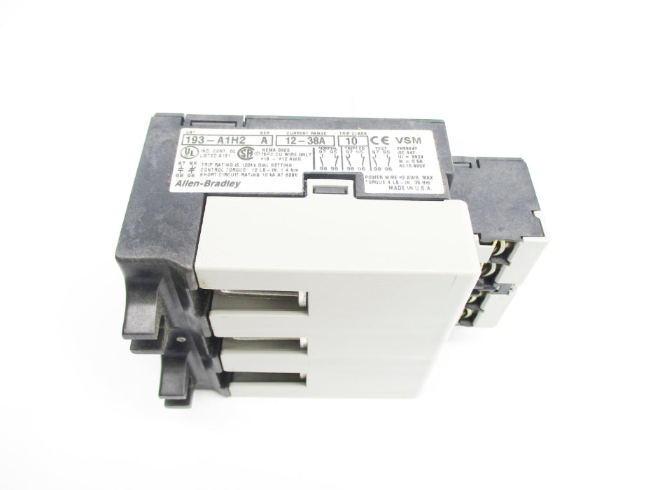 INDUSTRIAL SPARE PART 193-A1H2 SER. A 12-38A (BR/WH) NSMP