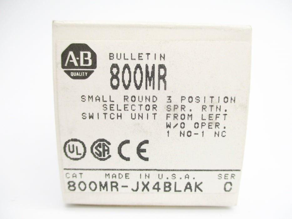 INDUSTRIAL SPARE PART 800MR-JX4BLAK SER. C (GY/BL) NSMP