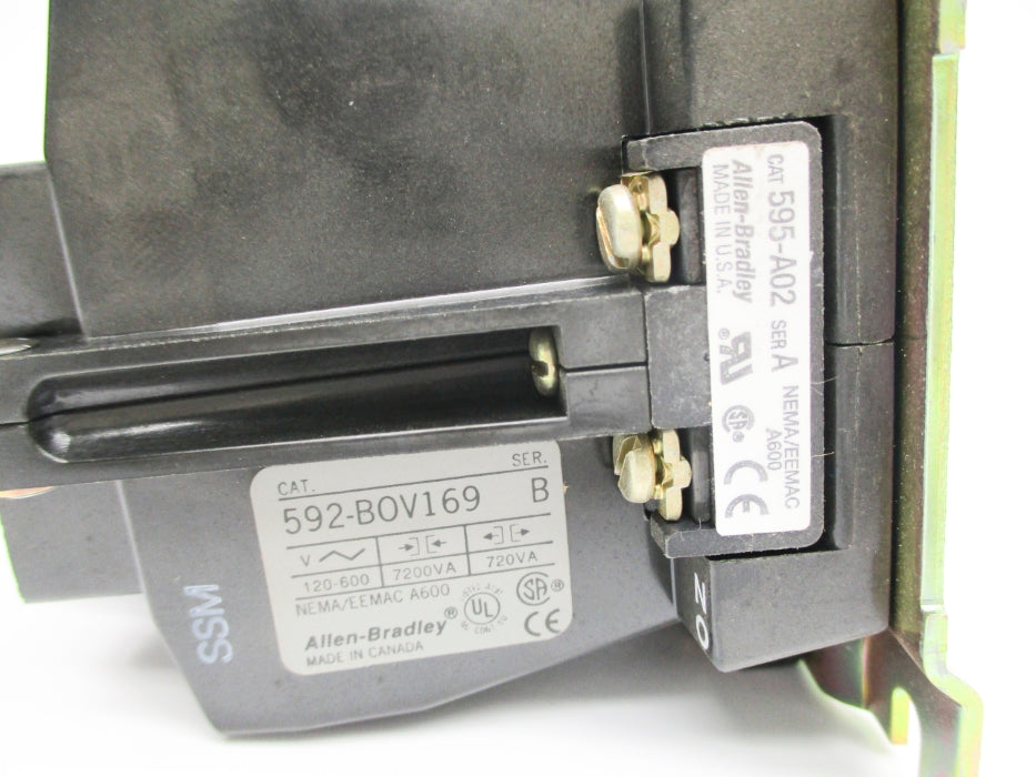 INDUSTRIAL SPARE PART 592-BOV169 SER. B NSNP