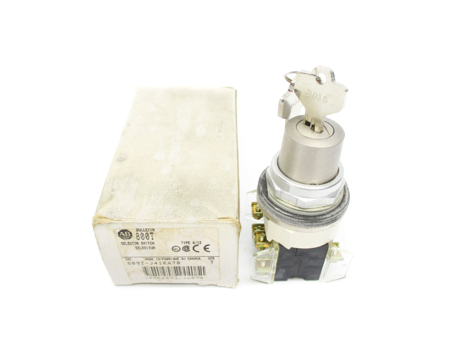 ALLEN BRADLEY 800T-J41KA7B SER. T (WH) NSMP