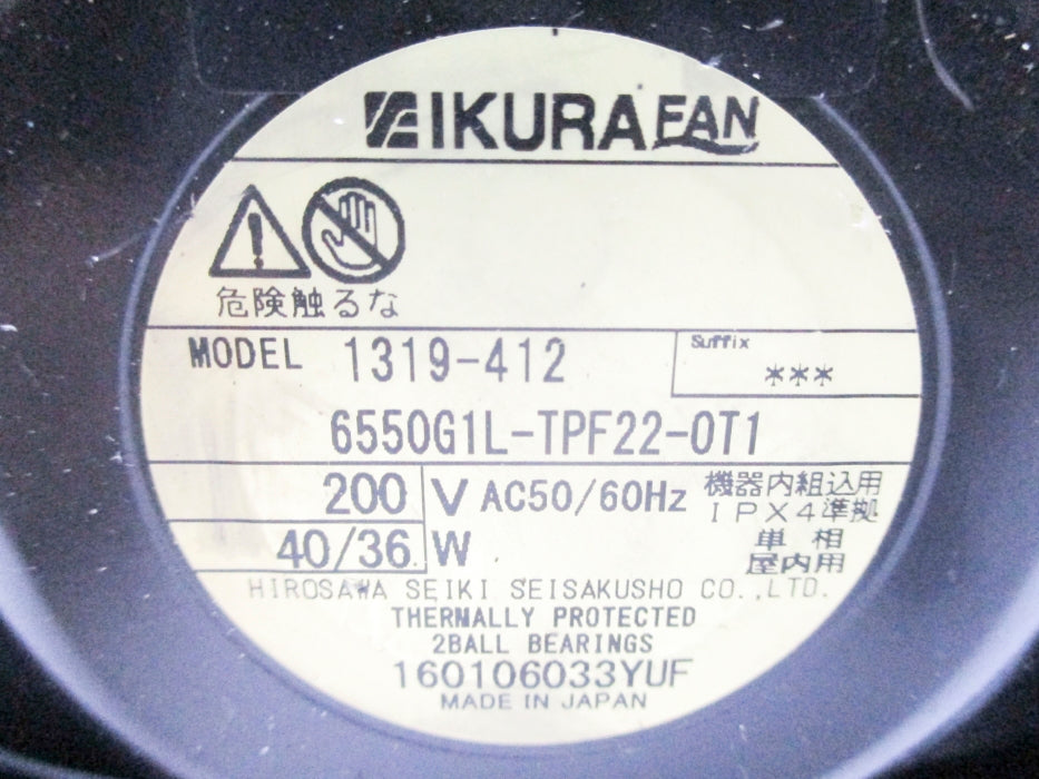 IKURA 6550G1L-TPF22-OT1 1319-412 NSNP