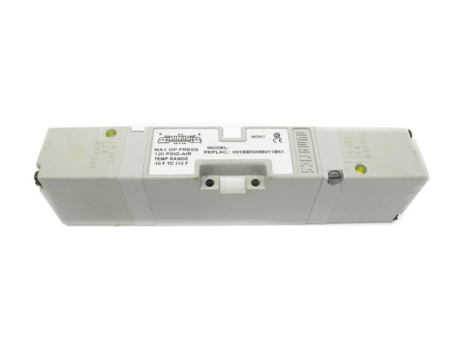 NUMATICS 091BB500M011B61 120PSIG 24VDC NSNP