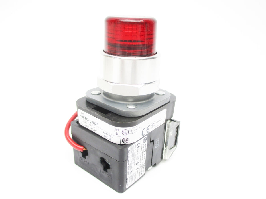 ALLEN BRADLEY 800TC-QBH2R SER. U (WH) NSMP