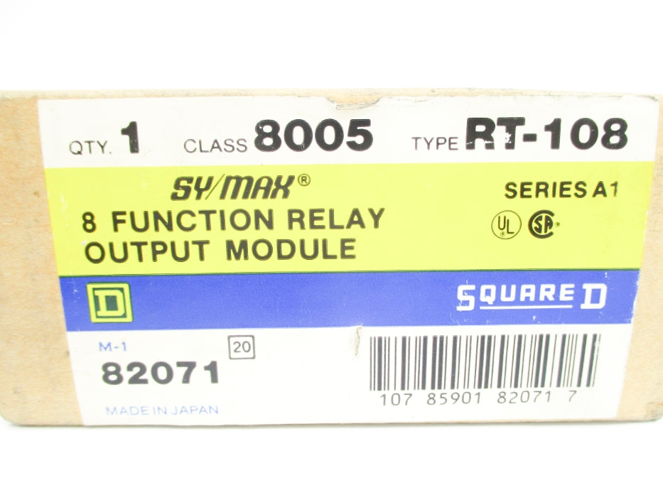 SQUARE D 8005RT-108 SER. A1 240VAC 4.5A NSMP