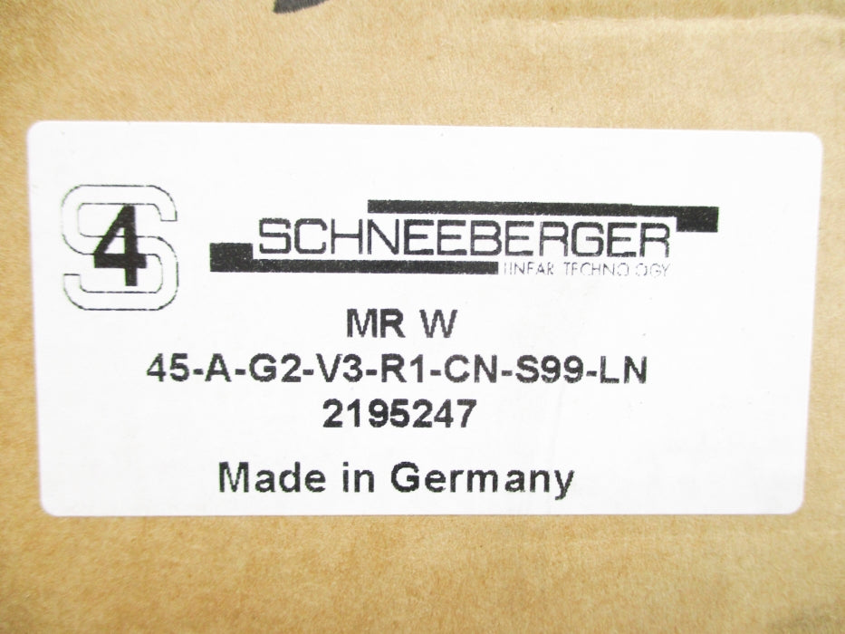 SCHNEEBERGER MRW45-A-G2-V3-R1-CN-S99-LN NSMP