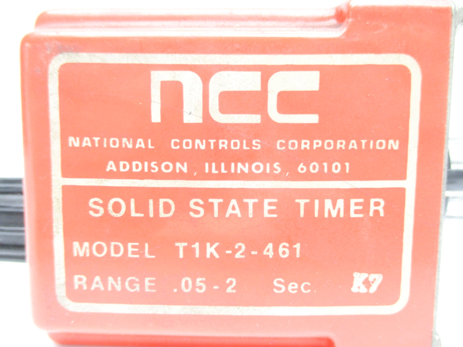 NCC T1K-2-461 .05-2S UNMP