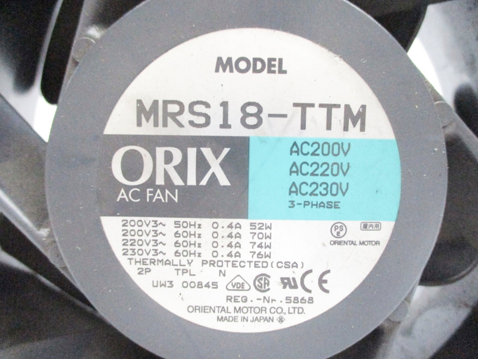 ORIX MRS18-TTM UNMP