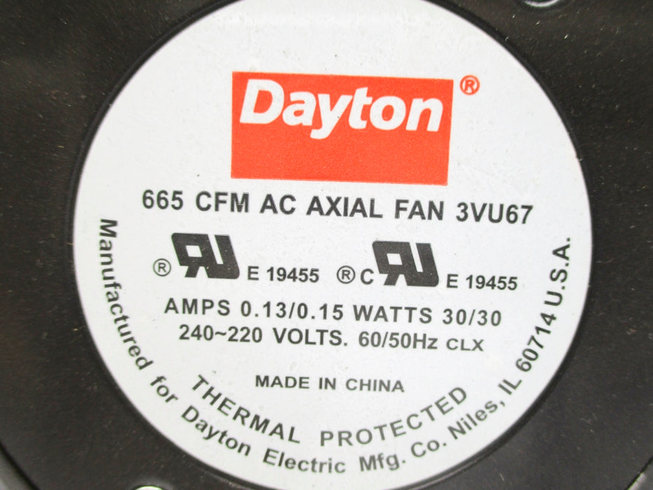 DAYTON 3VU67 UNMP