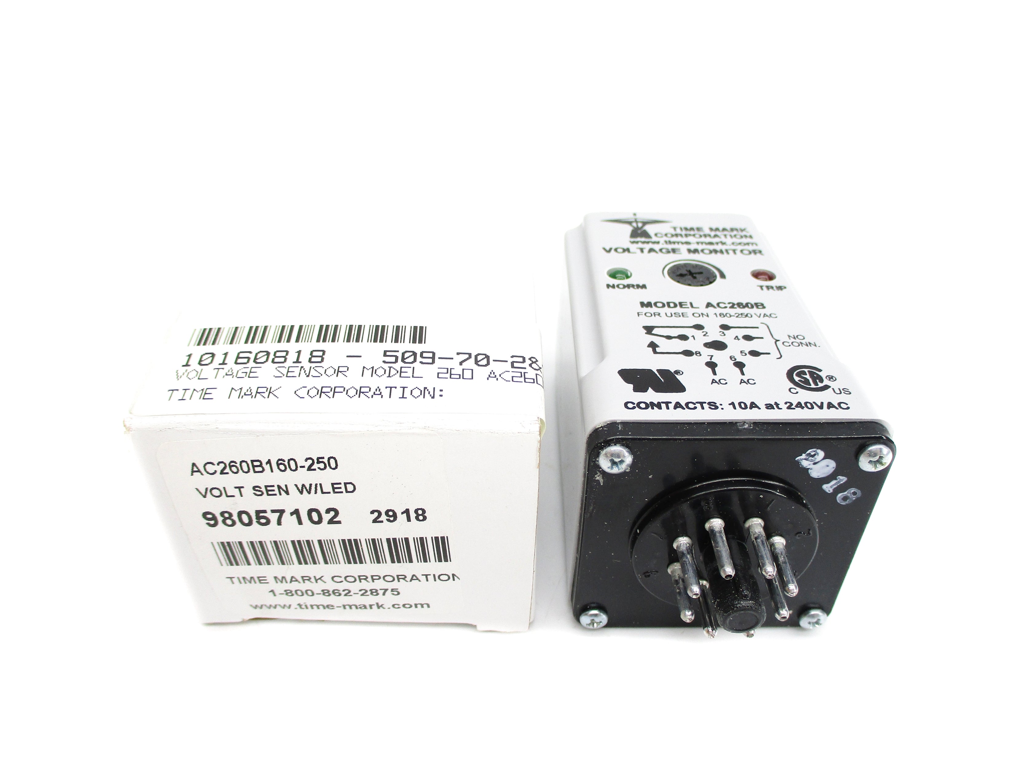 TIME MARK CORPORATION AC260B160-250 NSMP
