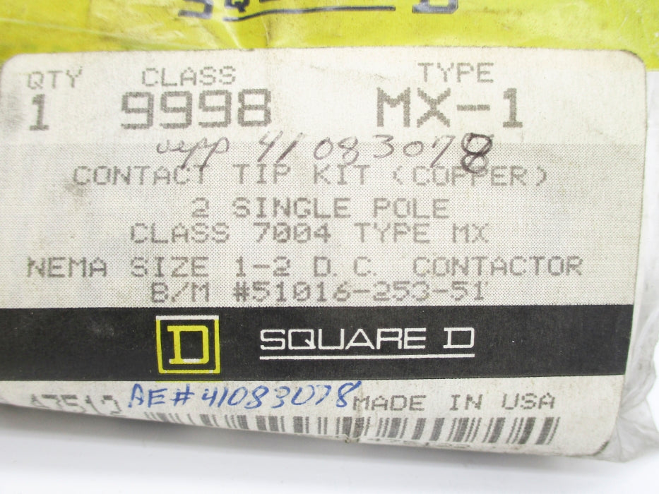 SQUARE D 9998MX1 NSMP