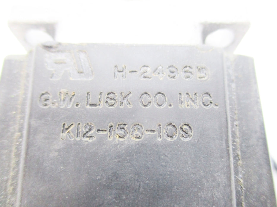 G.W.LISK K12-158-109 UNMP