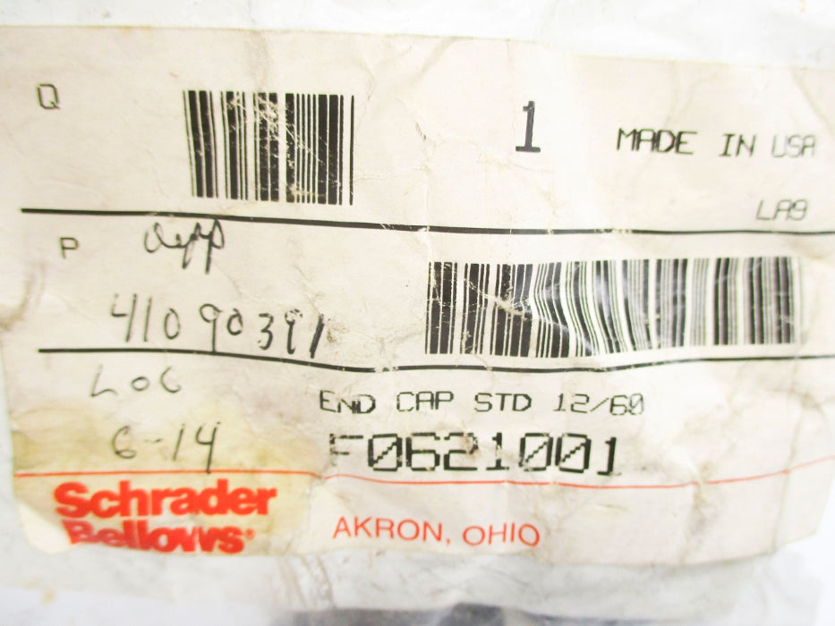 SCHRADER BELLOWS F0621001 NSMP
