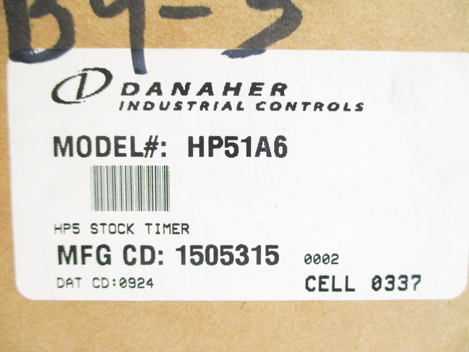 DANAHER HP51A6 0-60S NSMP