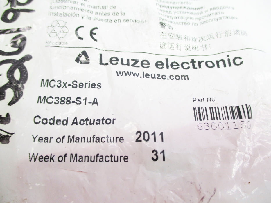 LEUZE ELECTRONIC MC388-S1-A 63001150 NSMP